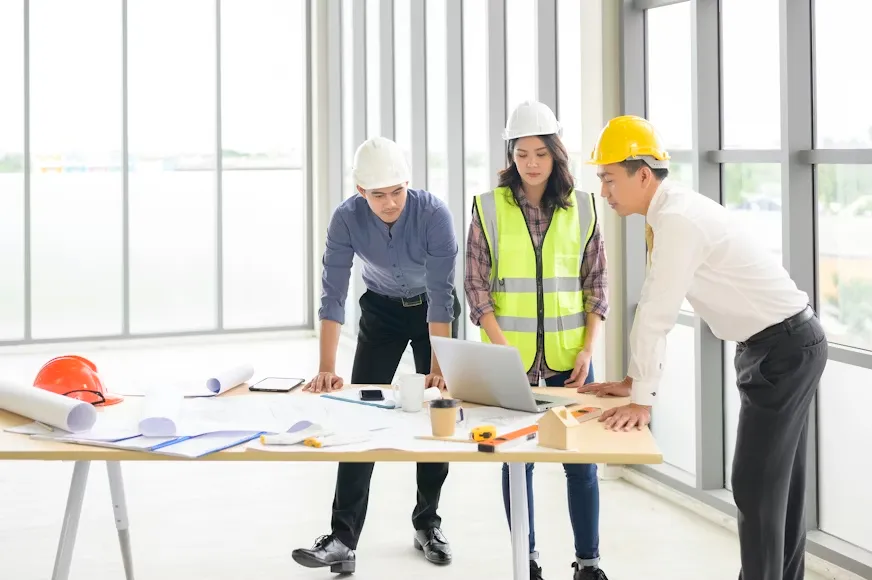About construction work